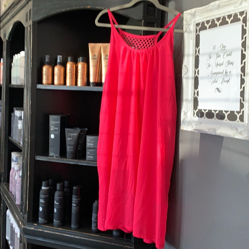 Hot Pink Swimsuit Cover Up